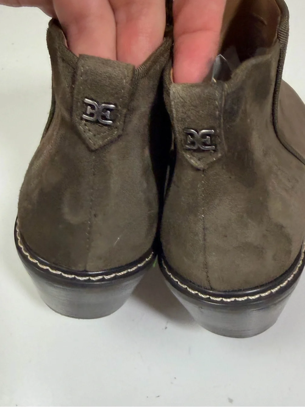 Sam Edelman Olive Pryce Waterproof Suede Leather Versatile Ankle Boots NWT 8.5